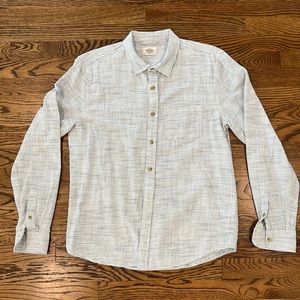 Marine Layer cotton button down shirt
